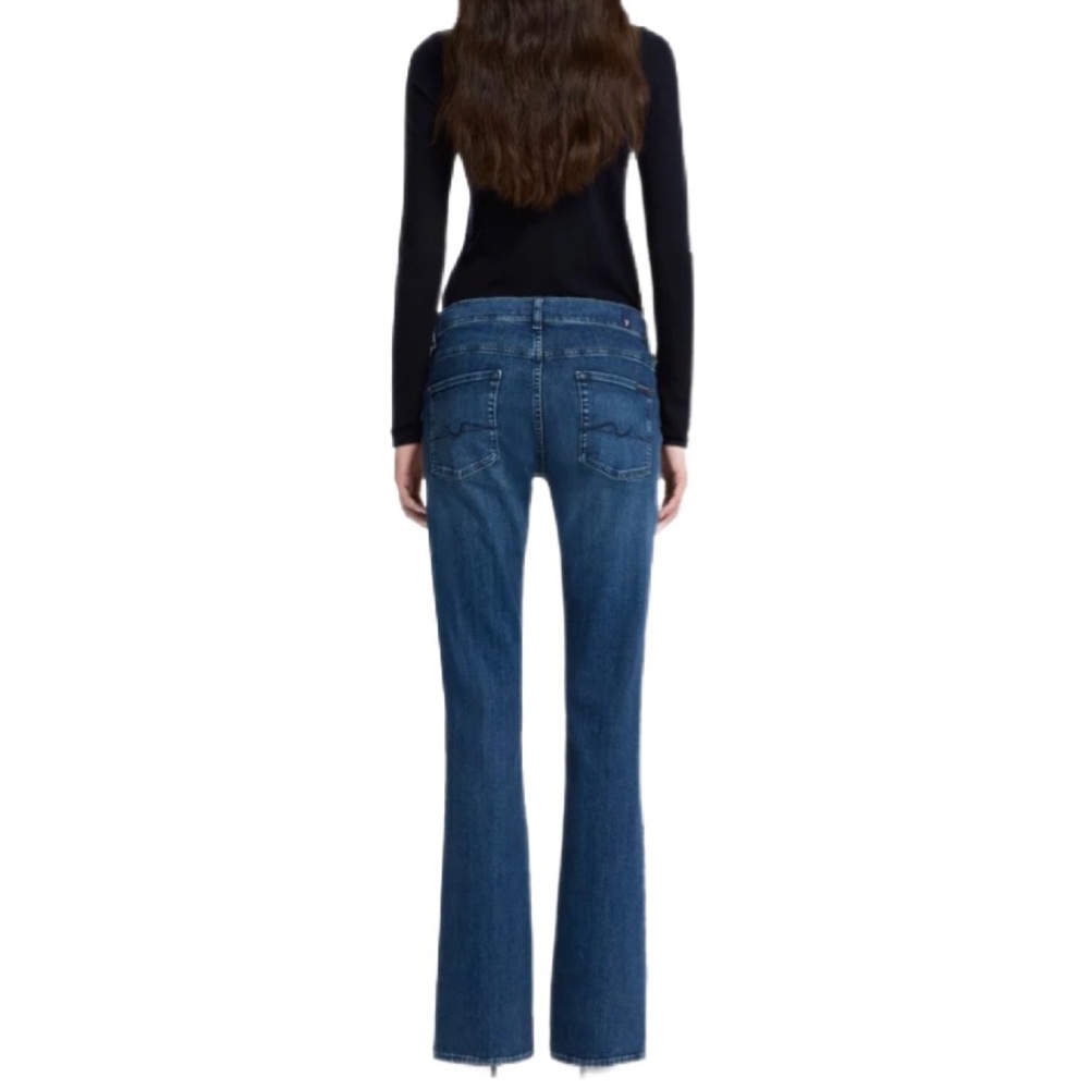 7 For All Mankind Boot Cut Jean Size 27 EUC - Picture 3 of 6